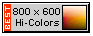 beste Darstellung der Seiten mit 800x600 Pixel im TrueColor-Modus